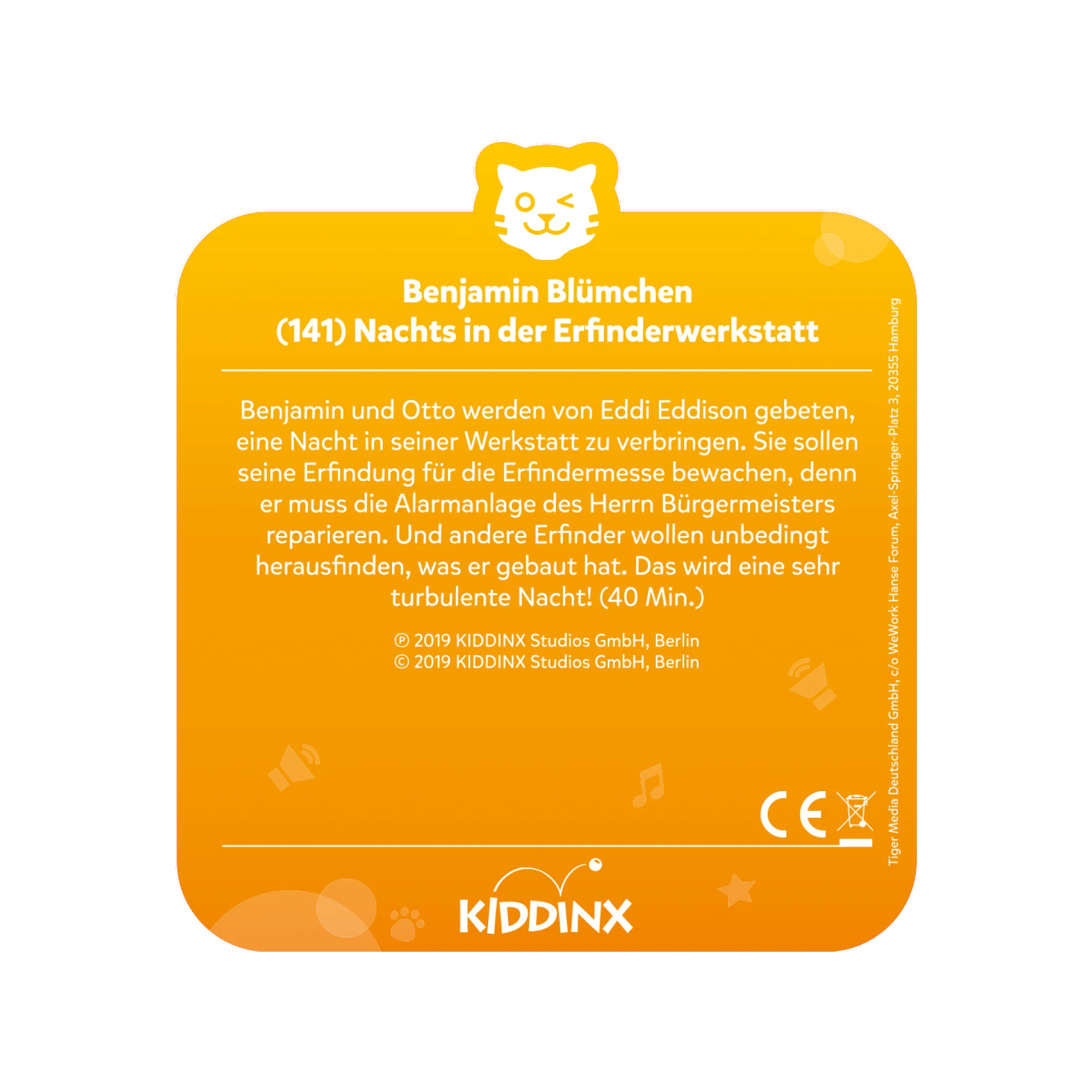 tigercard - Benjamin Blümchen 141: Nachts in der Erfinderwerkstatt - Image 3