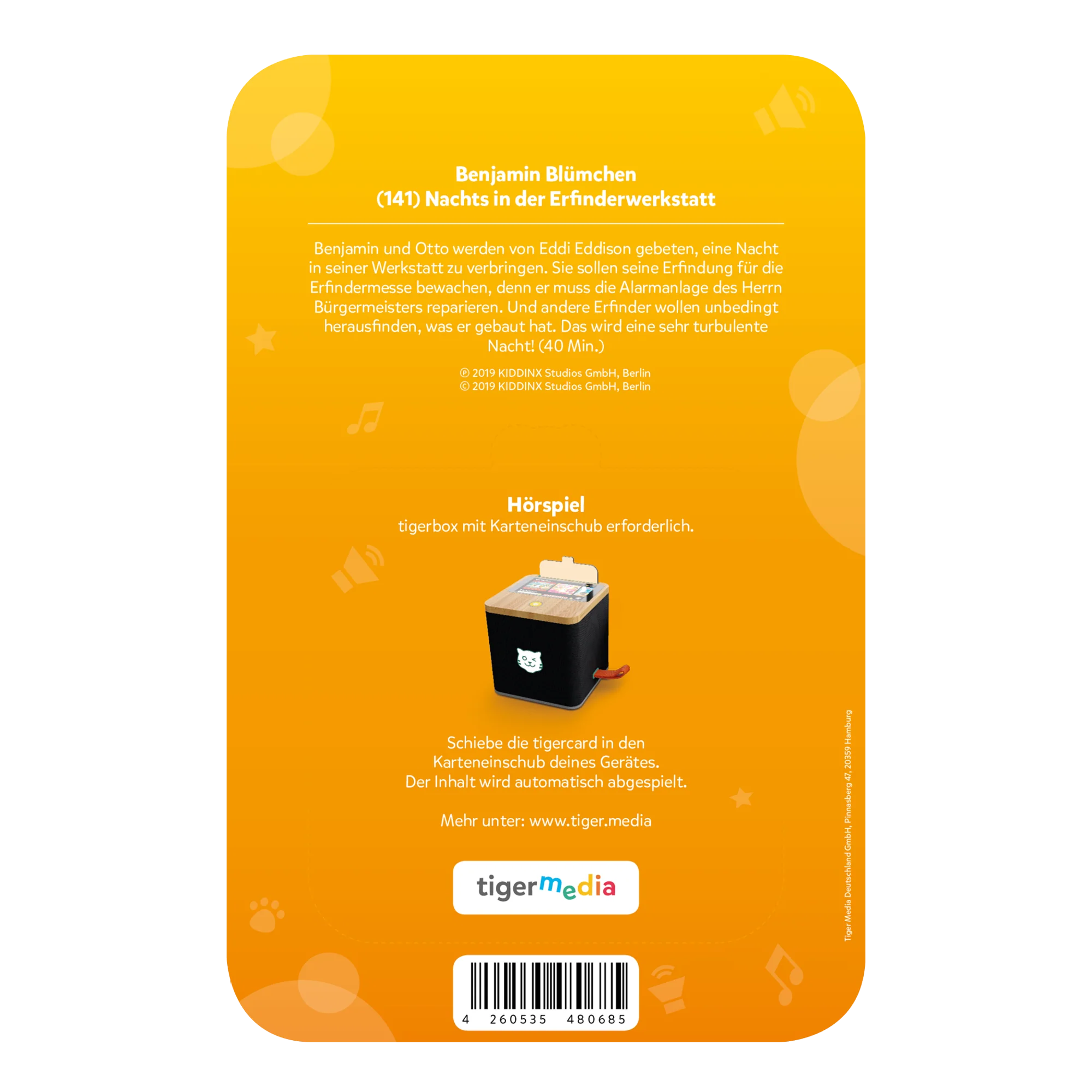 tigercard - Benjamin Blümchen 141: Nachts in der Erfinderwerkstatt - Image 4