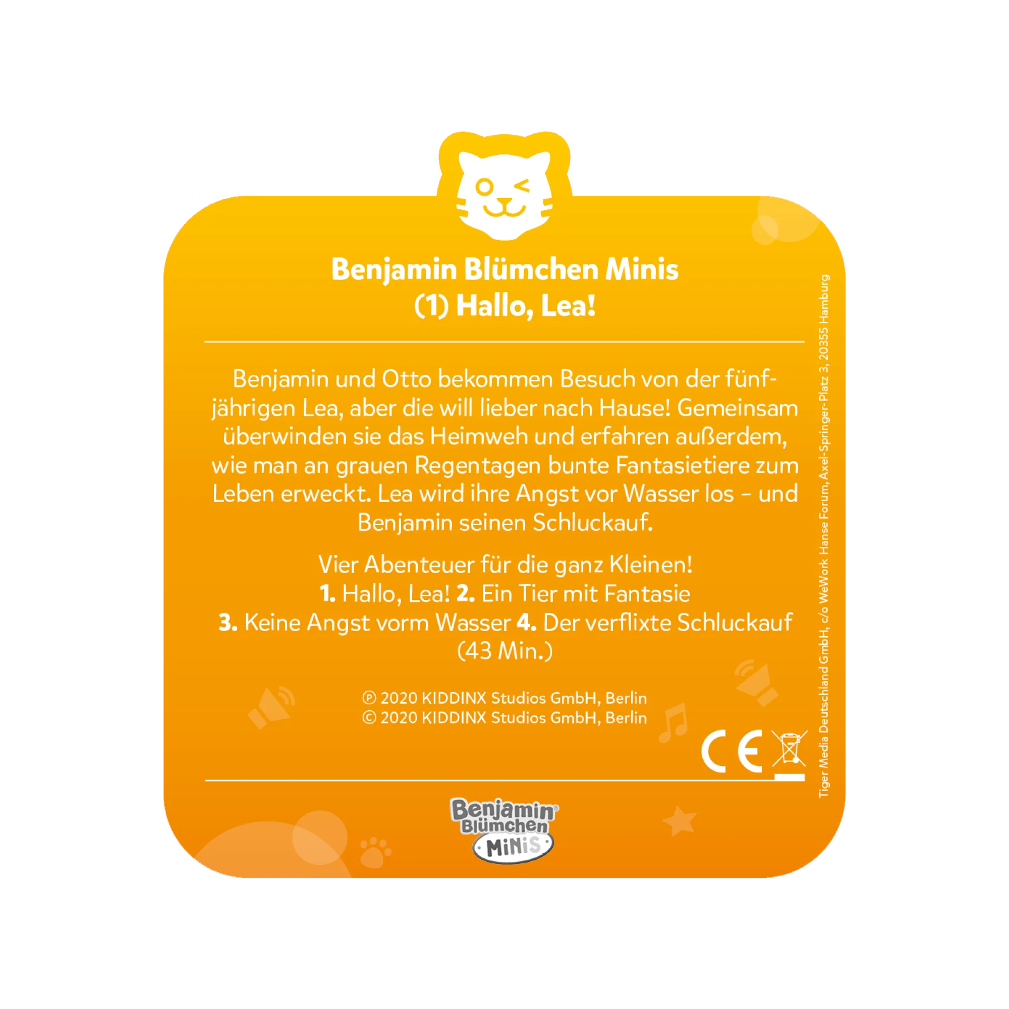 tigercard - Benjamin Blümchen - Minis 1: Hallo Lea - Image 3